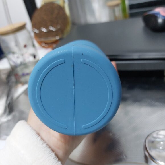 Joie Blue Collapsible On the Go Water Bottle Blue - Picture 5 of 9